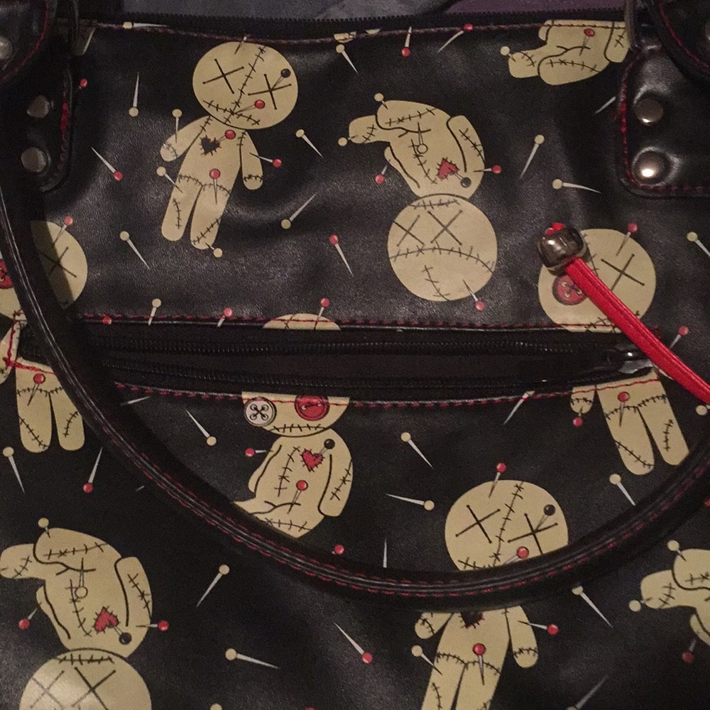 Extremely rare voodoo doll tote SOLD - Picture 3 of 4